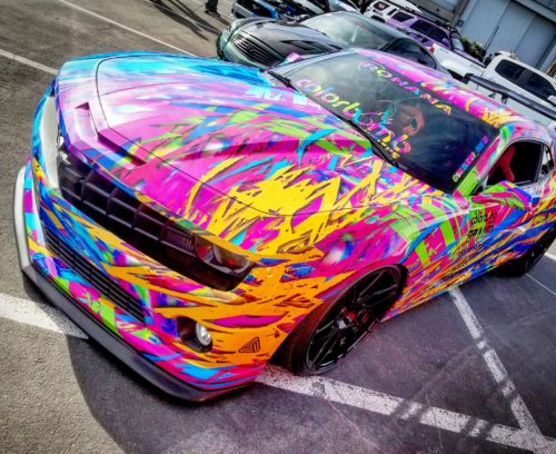 Colorful Camaro | Colorbomb Wraps